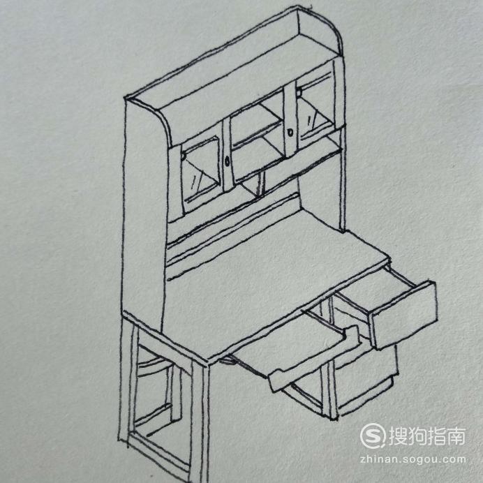 桌子和椅子怎么画简笔画